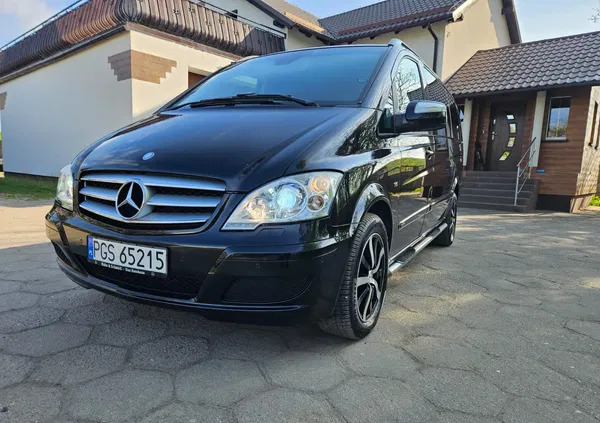 mercedes benz viano gostyń Mercedes-Benz Viano cena 75999 przebieg: 210754, rok produkcji 2010 z Gostyń